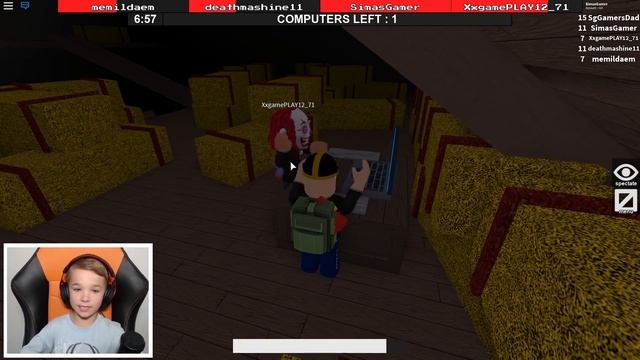NEW HALLOWEEN MAP in ROBLOX FLEE THE FACILITY / RUN, HIDE, ESCAPE! смотреть онлайн