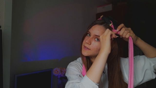 шикарные локоны на пояс | кудри без плойки | объёмные кудри смотреть онлайн