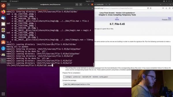 Linux From Scratch Live Build SystemD