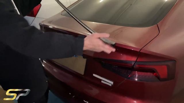 SpeedyParts.de - Schwarz Spoiler Heckspoiler Heckflügel für AUDI A5 F5 Sportback ab 2017 - sp99 смотреть онлайн