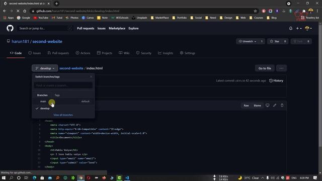 5. Github Branch & Pull Request | Git & GitHub Bangla Tutorial смотреть онлайн