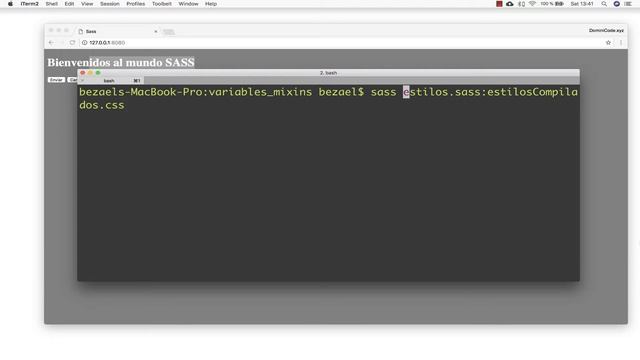 Variables & Mixins Sass - Sass primeros pasos #4 смотреть онлайн