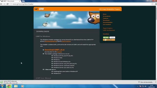 how to download and install gimp2.8.10 on windows 7 for free 2014 смотреть онлайн