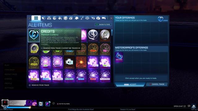 Buying Alpha Wheels (Goldstones) on PlayStation 800K+ Credit Trade ROCKET LEAGUE TRADING смотреть онлайн