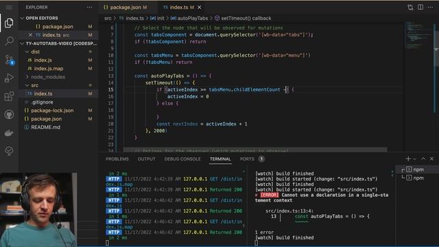 Auto Change Webflow Tabs (timed to video duration too!) смотреть онлайн