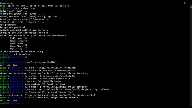 27. Creating new email accounts | Hosting an email server for free смотреть онлайн
