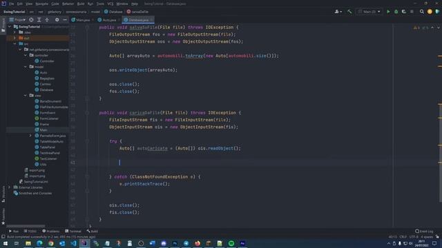 Salvare Dati su File // Serializzazione - Java Swing Tutorial #28 смотреть онлайн