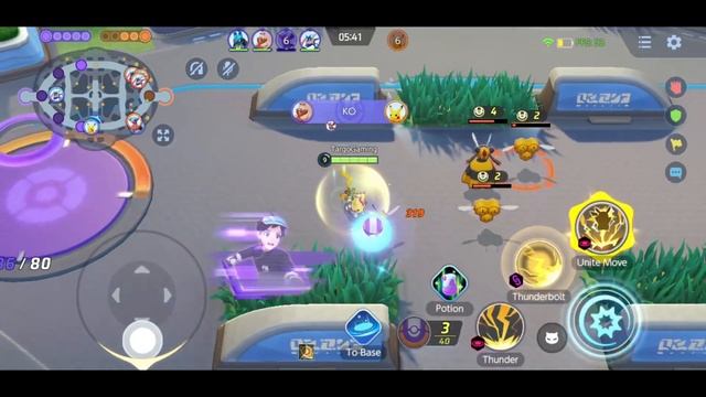 Pokemon Unite Mobile Gameplay Walkthrough Part 28 - Pikachu (ios,Android) смотреть онлайн