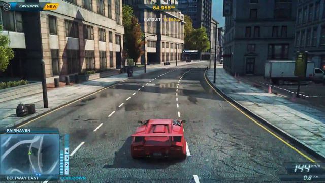 Need for Speed Most Wanted 2012 Origin - Cockpit Cam - Realistic Plugin v4.02 смотреть онлайн