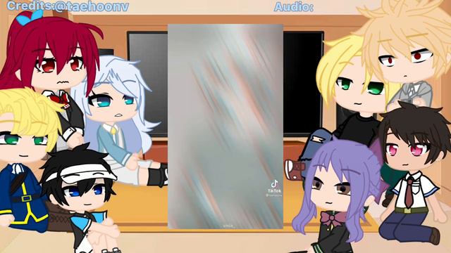 Anime Characters React || 8/8 Akira || Kemono Jihen || Gacha Club