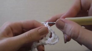 «Турецкая шаль, связанная на карточке. Часть 1/5» (Turkish shawl, tied on the card. Part 1)