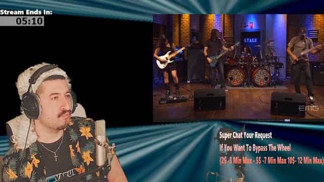 FIRST TIME HEARING - Tony MacAlpine and band perform "Concrete Gardens" live on EMGtv смотреть онлайн