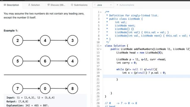 2 Add Two Numbers - LeetCode - Hindi смотреть онлайн
