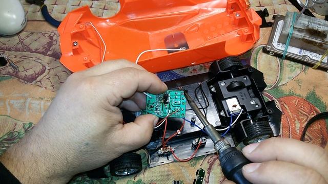 Машинка на радиоуправлении , ремонт смотреть онлайн