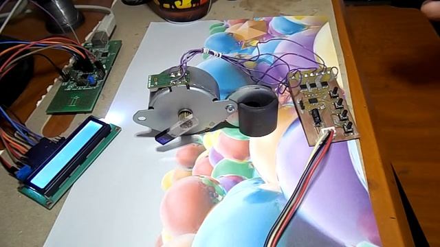 Unipolar Stepper Motor Driver Stm8s003