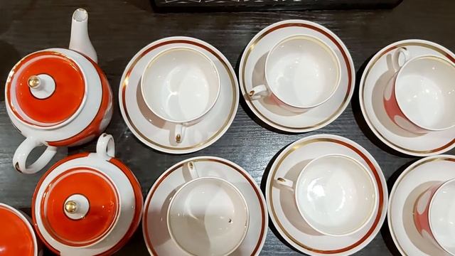 Чайный сервиз Дружковский завод