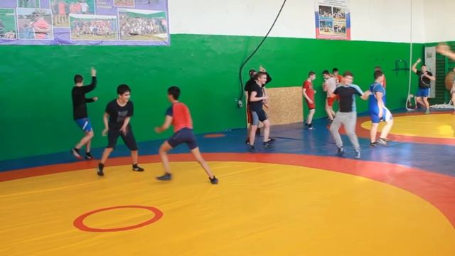 Тренировка шахтинских борцов смотреть онлайн