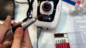 Electric Nail Drill 35000 RPM 65W Nail Polishing Manicure Machine Apparatus for Manicure Pedicure