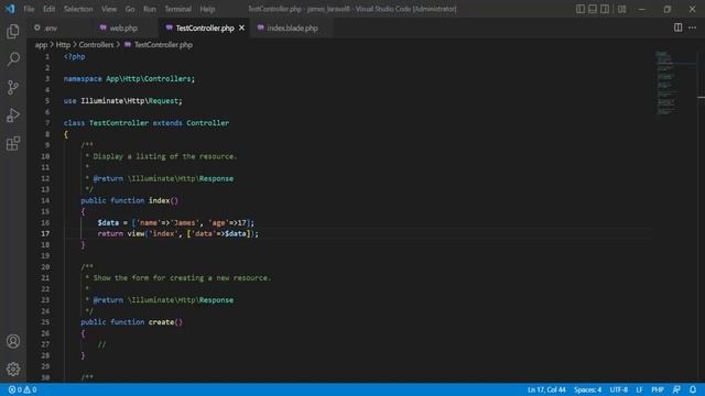Laravel | How to Create Routes with Data смотреть онлайн