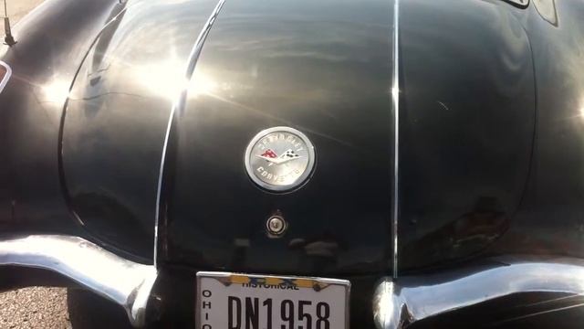 1958 Chevrolet Corvette C1 360 Degrees Walk around the Car смотреть онлайн