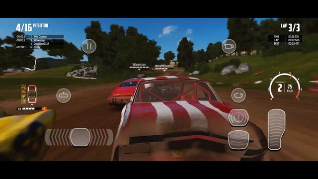 WRECKFEST MOBILE ULTRA GRAPHICS GAMEPLAY! (Max Graphics)