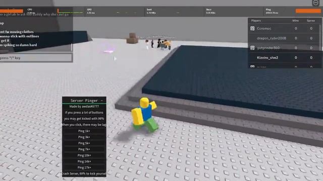 Lag Any Server Script|Roblox Exploiting смотреть онлайн