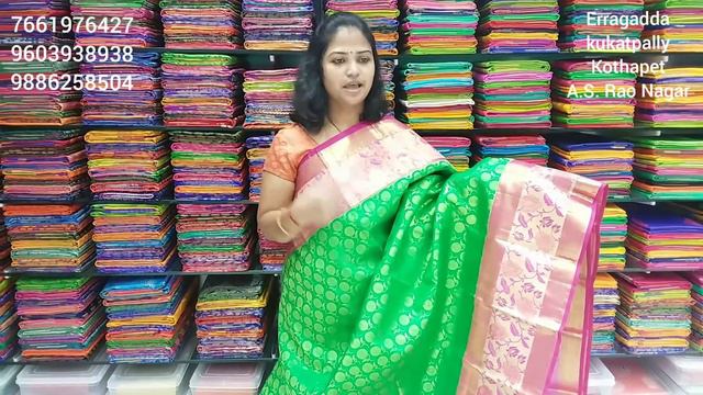 Latest Pattu Sarees Collection Episode-2706 || Vigneshwara Silks || смотреть онлайн