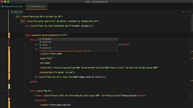 InertiaJS submitting form arrays and error handling смотреть онлайн