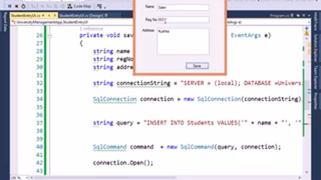 03 RegNo Exists Check using C# Application Bangla Tutorial смотреть онлайн