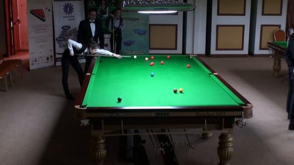 Снукер. Командный Чемпионат Европы.Финал. Фрейм 3.