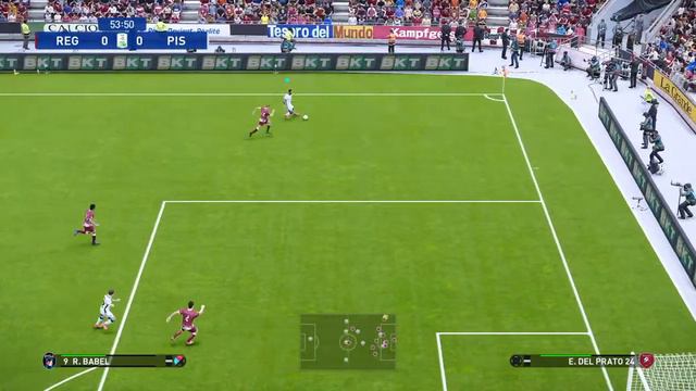 E Football PES 2021 season update Ps4 Gameplay master league Pisa смотреть онлайн