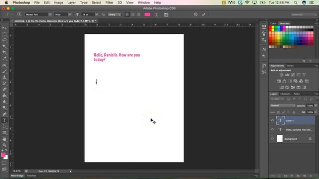 Tips and Tricks Type Tool Photoshop CS6 смотреть онлайн