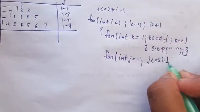 Number pattern programs in java | Advanced Number pyramid pattern programs in java смотреть онлайн