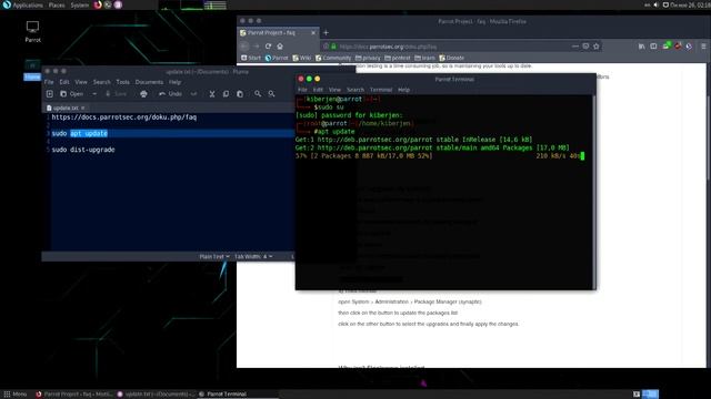 Обновление Parrot Security OS 4.4 ? смотреть онлайн