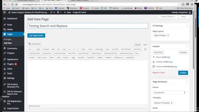 Search and Replace Plugin - Installation Tutorial | WordPress смотреть онлайн