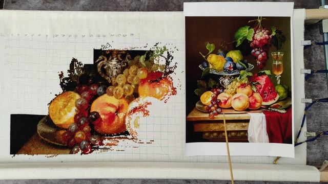 Вышивка 20 неделя/пять процессов #вышивка смотреть онлайн