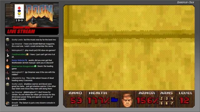 3DO DOOM - ZOOMED!! | Gameplay and Talk Live Stream #272 смотреть онлайн