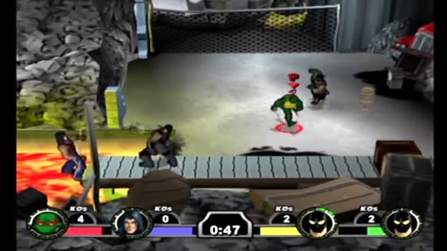 TMNT Mutant Melee Part 4 Adventure Mode (Raphael)