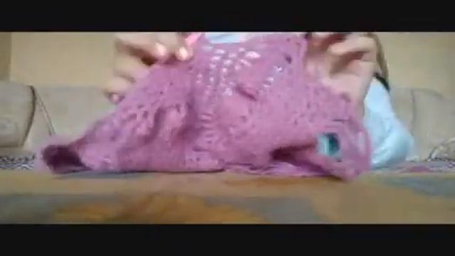 шаль крючком 6ч.(обвязка Н. 2) смотреть онлайн