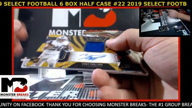 2019 SELECT FOOTBALL 6 BOX HALF CASE #22 смотреть онлайн