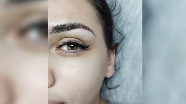 наращивание ресниц, эффект: лиса, объем:3d,изгиб:L смотреть онлайн