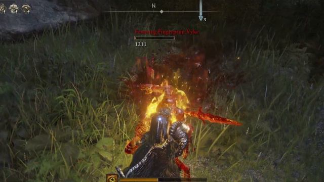Elden Ring: Killing Vyke with frenzy grab смотреть онлайн