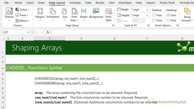 9 Exciting NEW Excel Functions for Shaping Arrays - Incredible! смотреть онлайн