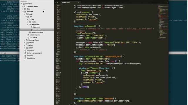 MQTT/Rabbit/HiveMQ Client/Jupyter en Docker смотреть онлайн