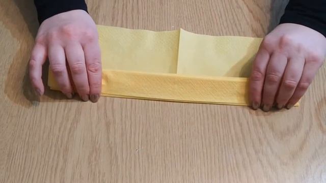 ЭЛЕГАНТНЫЙ ВЕЕР В СТАКАНЕ из Бумажных Салфеток / Сервировка стола смотреть онлайн