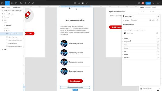 Buzzy Figma Plugin Guide 4b: Data-based menus - extra смотреть онлайн