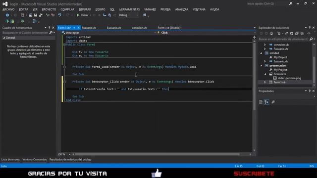 Como crear un login en Visual Basic 2012 y SQL Server (2/2) смотреть онлайн