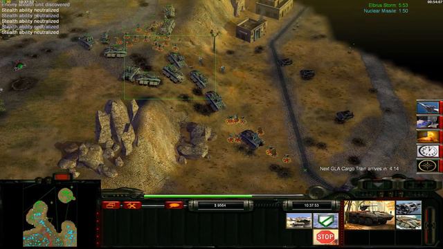 C&C Generals Contra 009 Challenge 05 Infantry VS GLA Boss смотреть онлайн