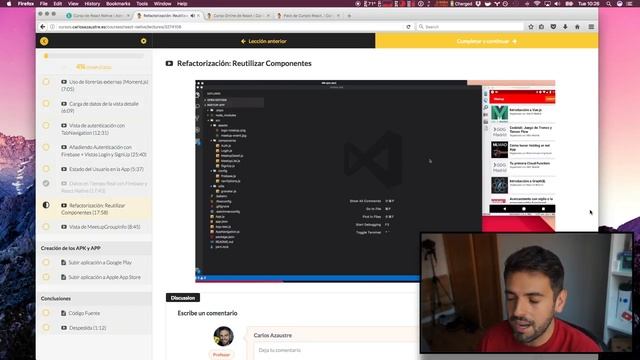 Curso Online de React Native en español смотреть онлайн