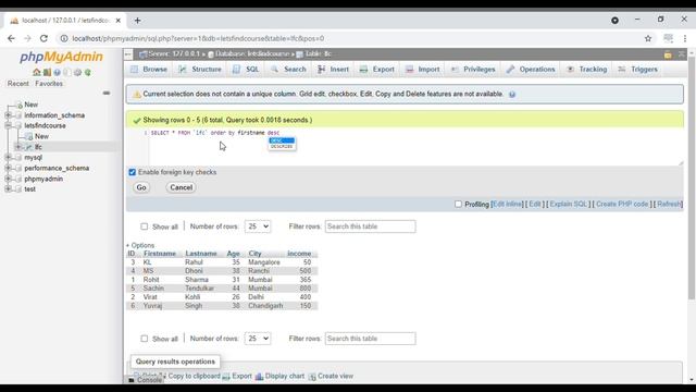 Order By Keyword In MySQL - MySQL Tutorials | Letsfindcourse смотреть онлайн